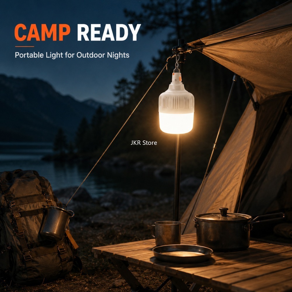 ไฟแคมป์ปิ้งแบบชาร์จ USB ได้ โค - Power Outage Light บทวิจารณ์และราคา