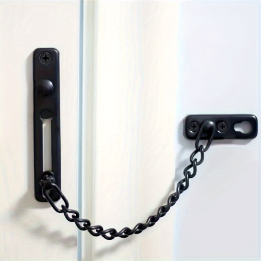 โซ่ล็อคประตู 1 ชิ้น พร้อมสปริง - Security Chain Door บทวิจารณ์และราคา
