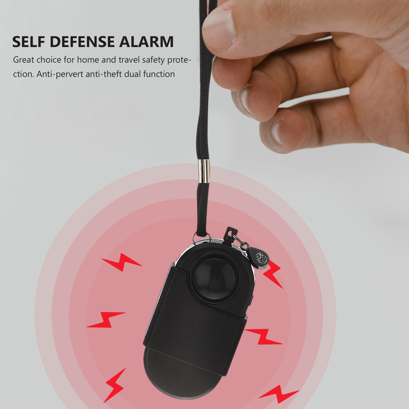 พวงกุญแจสัญญาณเตือนภัยส่วนตัวข - Personal Alarm Keychain บทวิจารณ์และราคา
