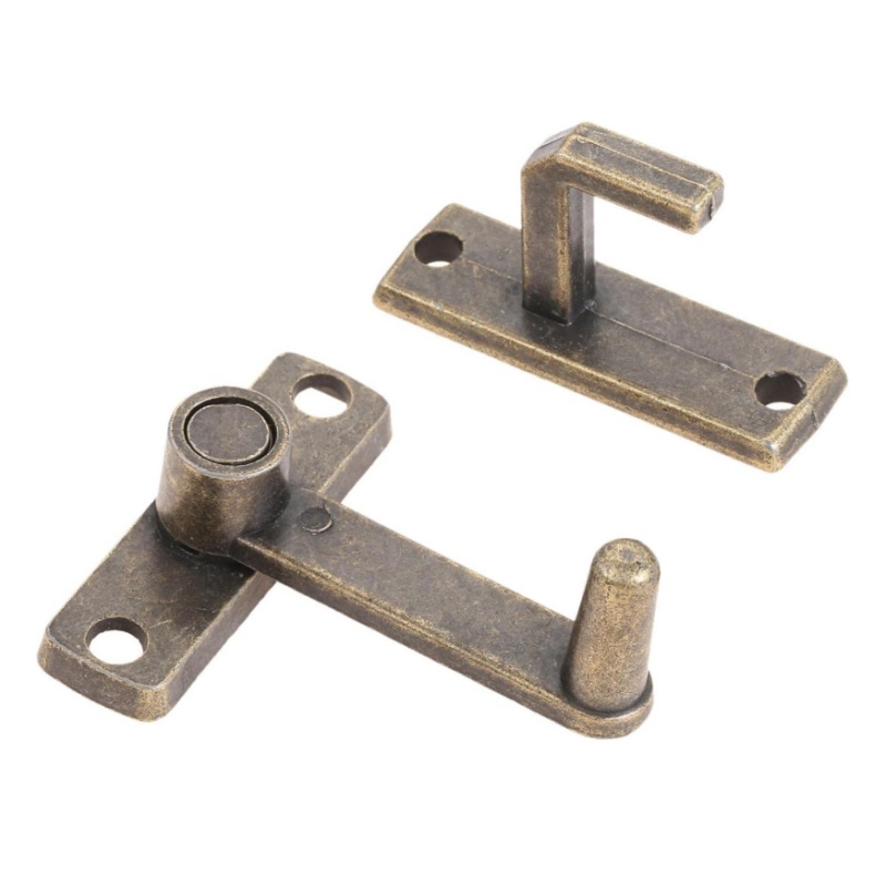 1 ชุด Bronze เลื่อนประตูหน้าต่ - Security Chain Door บทวิจารณ์และราคา