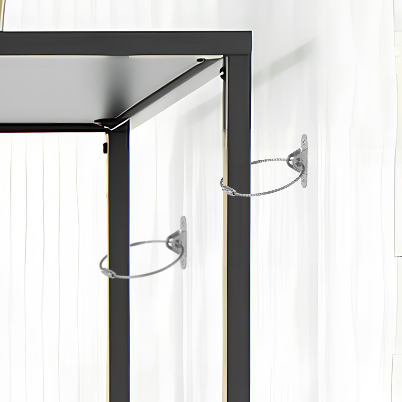 ชุดอุปกรณ์ยึดเฟอร์นิเจอร์กับผน - Earthquake Anchor Strap บทวิจารณ์และราคา
