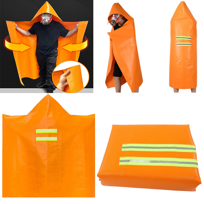 ผู้ใหญ่เสื้อคลุมสารหน่วงไฟฉุกเ - Fire Blanket Kitchen บทวิจารณ์และราคา